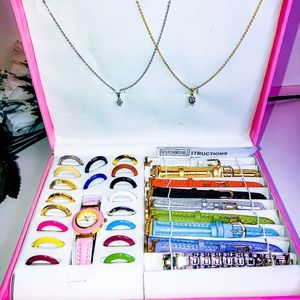 My Wish Collezioni Watch Set and Necklaces